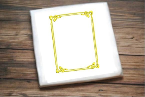 Beautiful Rectangular Border Embroidery Design Review
