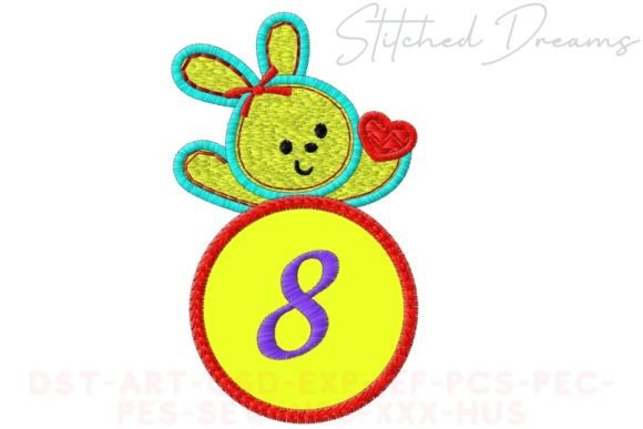 Bunny Applique Letter 8 Review for Seasonal Embroidery Projects