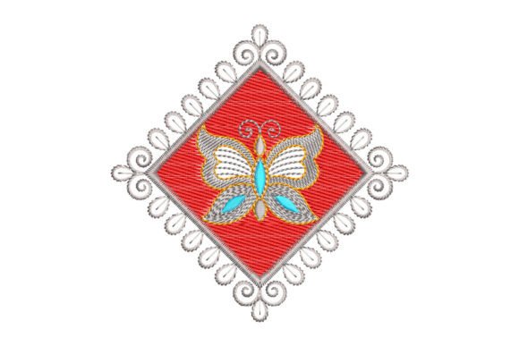 Butterfly Motif: A Seasonal Embroidery Gem