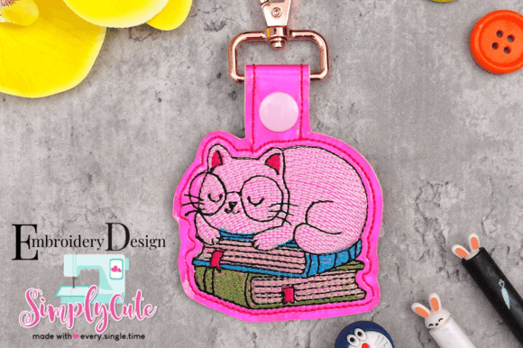 Cat ITH Snap Tab Design Review for Small Business Merch