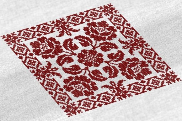 Cross Stitch Pattern for Pillow BD002 Review