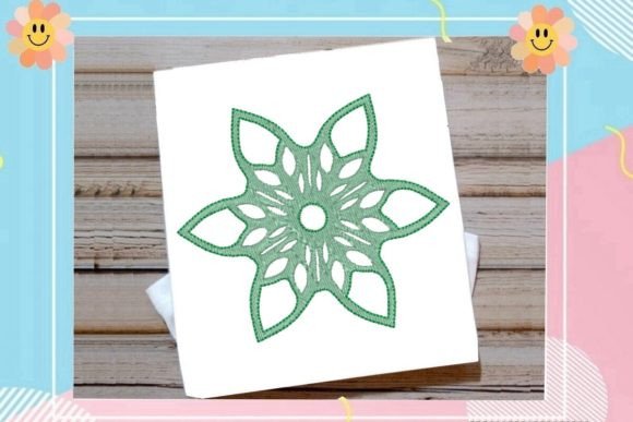 Cute Snowflake Embroidery Design Review for Personalized Gifts