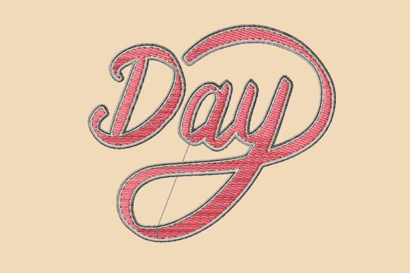 Day Pretty Lettering