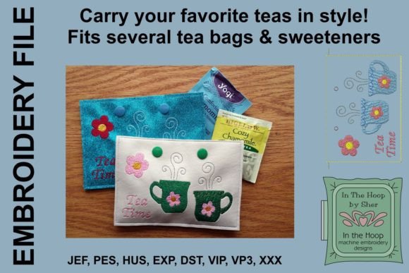 Large Tea Cups Tea Bag Holder