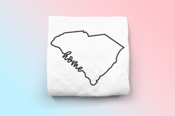 South Carolina Home State Outline Embroidery Design Review