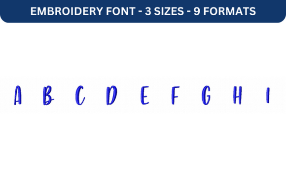 Strawberry Blossom Font Upper a to I Review for Craft Fair Products